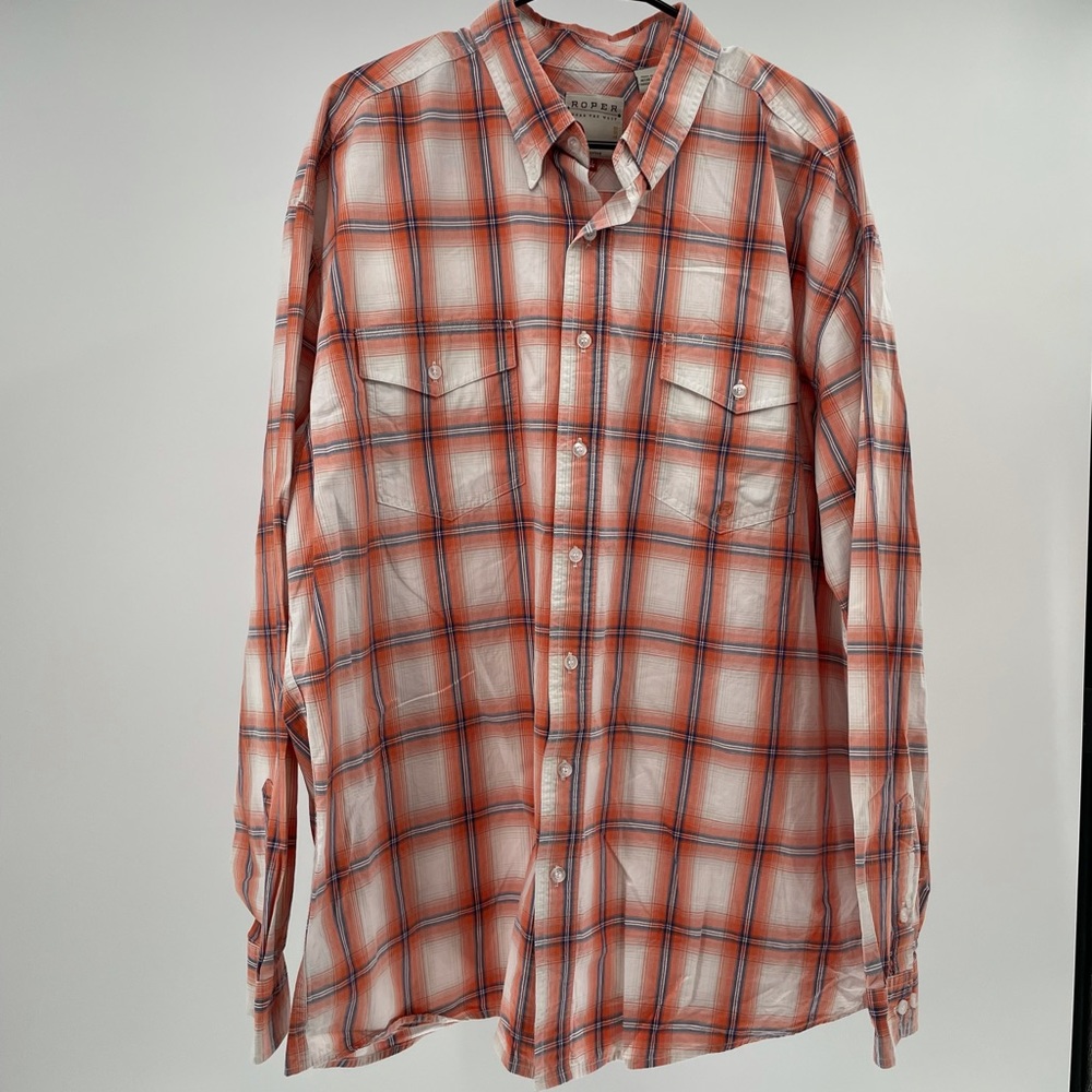 Roper Men’s Plaid Button Up
